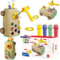 Gra Zręcznościowa Dzięcioł Wbijak Gra Magnetyczna Dla Maluszka Przebijak