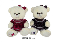 Miś w sukience 30cm MIX Sun-Day