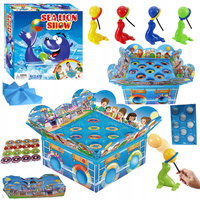 Gra Zręcznościowa Wodny Lew Foka Rzut Kółkiem Planszowa Rodzinna Prezent