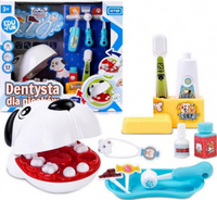 PSI DENTYSTA ZESTAW LEKARSKI WETERYNARZ STOMATOLOG
