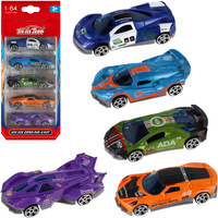 Metalowe Samochodziki Resoraki Zestaw 5 Sztuk Auta Dla Dzieci Prezent