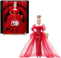 Barbie Mattel 80-lecie Lalka kolekcjonerska Blond Mattel