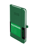 Kalendarz 2026 Memofix A6 TDW zielony