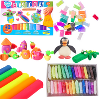 Zestaw Plastelina SENSO GLINA Magiczna Piankolina Masa Plastyczna 30 Szt