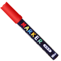 Marker akrylowy 1-2 mm czerwony MG