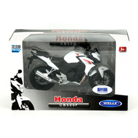 Motocykl Honda CB500F 1:10 model kolekcjonerski Welly realistyczny detal