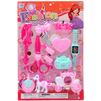 Zestaw kosmetyczny dla dzieci zabawkowy interaktywny edukacyjny 20 elementó