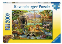 Puzzle 200 Zwierzeta sawanny XXL Ravensburger