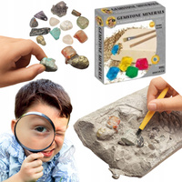 KOPALNIA KRYSZTAŁÓW WYKOPALISKA DIAMENTÓW SKAMIELINA ARCHEOLOG ZABAWKA