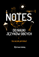 Notes do nauki języków obcych (czarny)