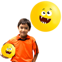 Piłka Skacząca Kolorowa Jumppopo Wzory Miękka Zabawka Dla Dzieci Prezent