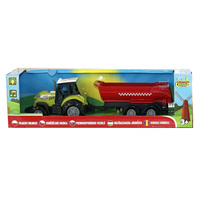 Traktor zabawkowy z dźwiękami edukacyjny dziecięcy model 1305876 w pudełku