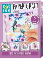 Paper craft studio Zrób oryginalne kartki ptaszek ToysInn STN 8851