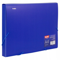 Teczka na gumkę 3d przestrzenna a4 niebieska