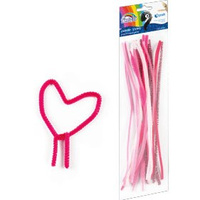 Druciki kreatywne 30cm różowe 20 szt. Fiorello GR-CH021