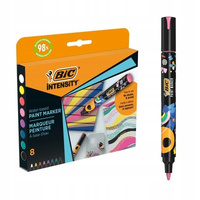 Paczka Marker akrylowy BIC Intensity Classic Paint mix 8szt.