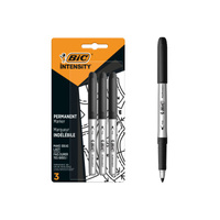 Marker czarny BIC Intensity Permanent Fine 1.8mm 3szt.