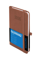 Kalendarz 2026 Memofix B6 TDW mocha mousse