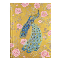 Notatnik szyty Wiktoriański Paw Peter Pauper Press