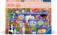 Puzzle XL 200 Koty na półce Ravensburger