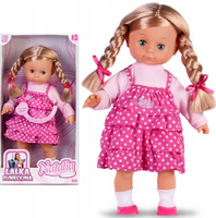 LALKA NATALIA INTERAKTYWNA Z WARKOCZAMI MÓWI W POL