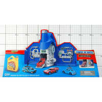 Garaż na samochodziki w kształcie baniaka dla dzieci interaktywny zestaw