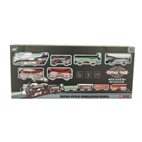 Kolejka Na Baterie Dla Dzieci Tor Z Lokomotywą Zestaw Prezent