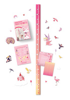 Miarka wzrostu zdrapka dla dziewczynek magiczna przygoda