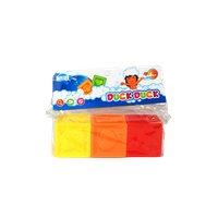 Klocki gumowe zestaw 3 sztuki bezpieczne dla dzieci kreatywna zabawa