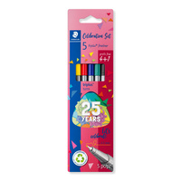 Cienkopis Triplus 03 mm 5 kol. (123389) 4+1 gratis Staedtler