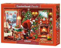Puzzle 1500 Santa's Special Delivery CASTOR Castorland
