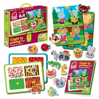 Gra Edukacyjna Rodzinna Logiczna Czyje To Plamy Zwierzątka Nauka Kolorów