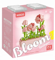 Klocki KOCO kwiaty róże 349 elementów