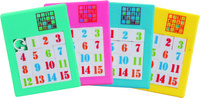 Przesuwana układanka liczbowa 1 szt. mix
