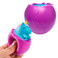 JEDNOROŻEC W JAJKU GNIOTEK SENORYCZNY ANTYSTRESOWY MIĘKKI DO ŚCISKANIA