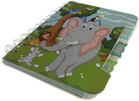 PAMIĘTNIK NOTESIK NOTES ZWIERZĘTA TWARDA OKŁADKA