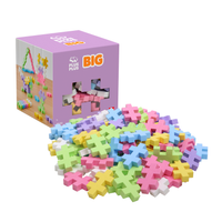 Klocki Konstrukcyjne 3D Zestaw Puzzle PLUS-PLUS BIG PASTELOWE 100e Prezent