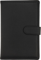 Kalendarz 2026 A5 tygodniowy z zapięciem ekoskóra czarny