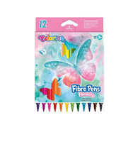 COLORINO SCHOOL - FLAMASTRY 12 KOL. - DREAMS