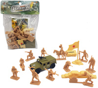 Zestaw wojskowy figurki żołnierzyki dla dzieci zabawka edukacyjna