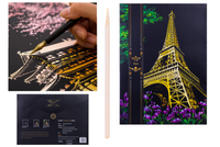 KOLOROWANKA ZDRAPYWANKA WYDRAPYWANKA DUŻA MAGICZNA