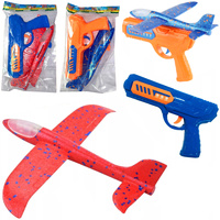 PISTOLET WYRZUTNIA SAMOLOT STYROPIANOWY