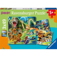 Puzzle dla dzieci 3x49 Scooby Doo Ravensburger