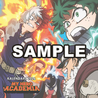 Kalendarz 2026 My Hero Academia ścienny