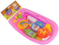 DUŻY ZESTAW DLA LALEK WANIENKA AKCESORIA BOBASÓW