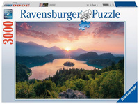 Puzzle 3000 Jezioro Bled Słowenia Ravensburger