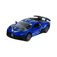 Samochód sportowy metalowy model realistyczny dla dzieci kolekcjonerów