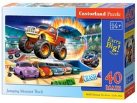Puzzle 40 maxi - Jumping Monster Truck CASTOR Castorland