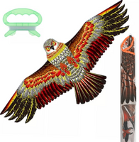 MEGA DUŻY LATAWIEC PTAK ORZEŁ Z LINKĄ KOLORY MOCNY