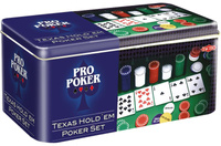 Gra Pro Poker Texas Hold'em w puszce